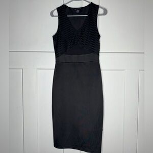 NWOT Foreign Exchange Black Bodycon Dress